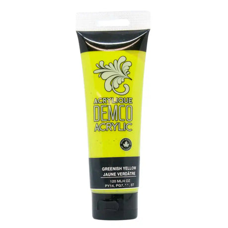 Demco Fluid Acrylic Paint Colours 120ml/4oz Tubes