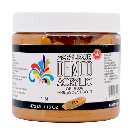 Demco Acrylic Paint 473ml/16oz Jars