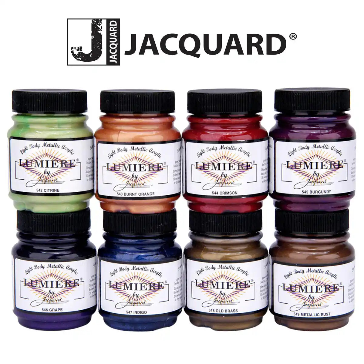 Jacquard Lumiere Acrylic Colours 2.25 oz