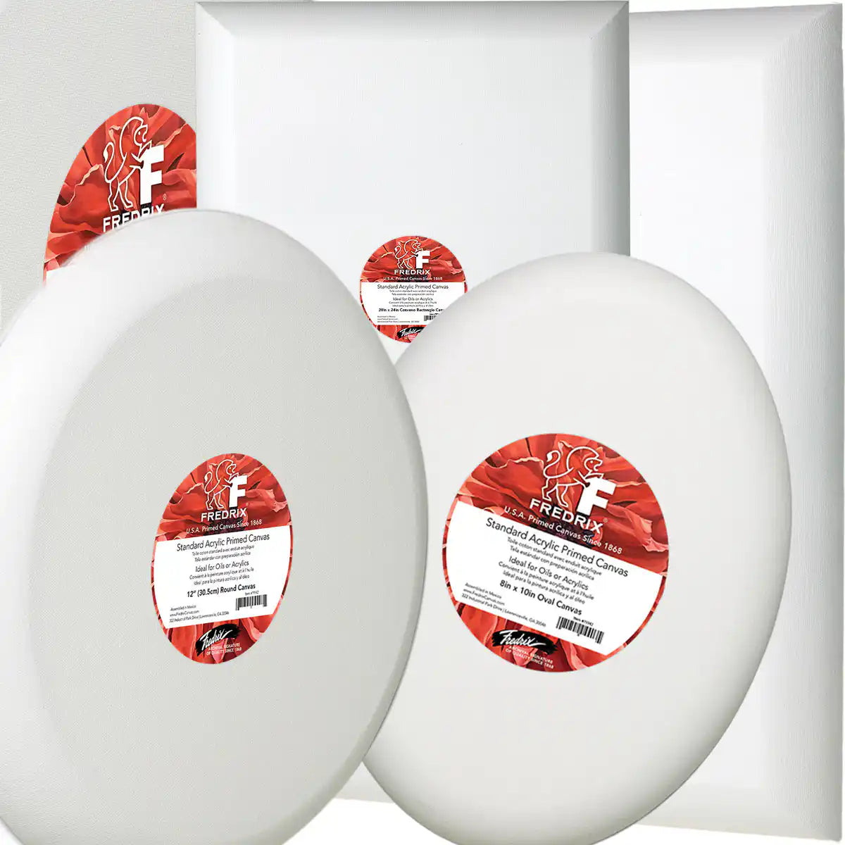 Fredrix Artist Series Convexo Acrylic Primed Cotton Canvas 12oz