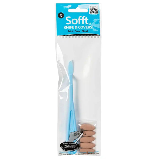 Sofft Art Sponge 5 No. 3 Oval Covers & Knife