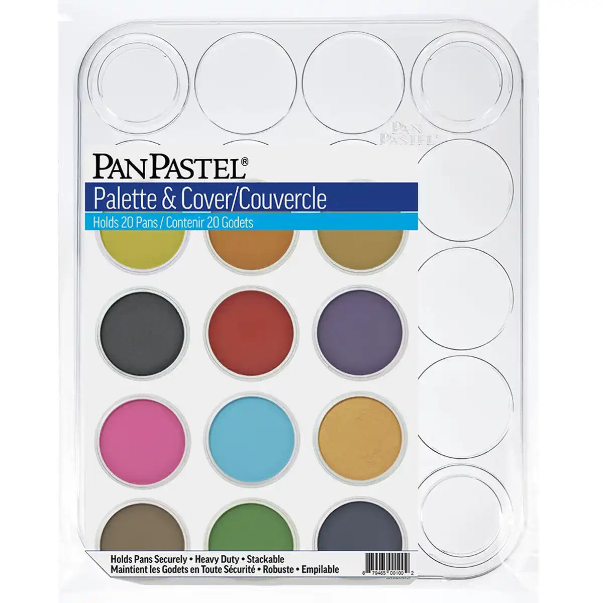 PanPastel 20 Colour Palette Tray & Lid