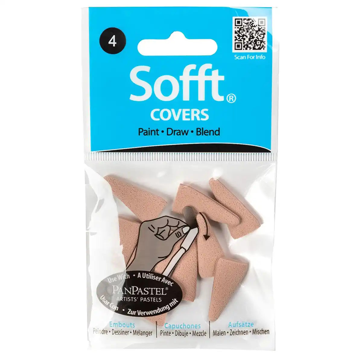Sofft Art Sponge 10-Covers No. 4 Point