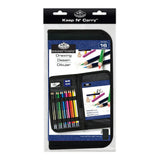 Essentials 16pc Drawing Keep N' Carry Travel Art 16pc Set
