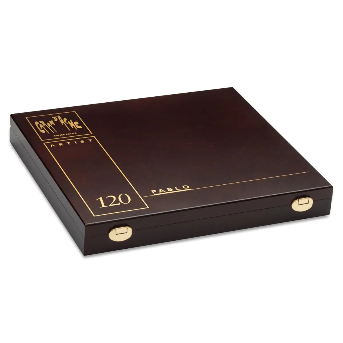 Caran d’Ache Pablo Coloured Pencil Set of 120 Wooden Box