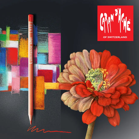 Caran d’Ache LUMINANCE 6901 Box of 40 Pencils - Assorted Colours