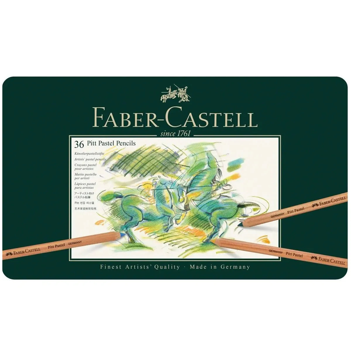 Faber Castell Pitt Pastel pencil tin of 36