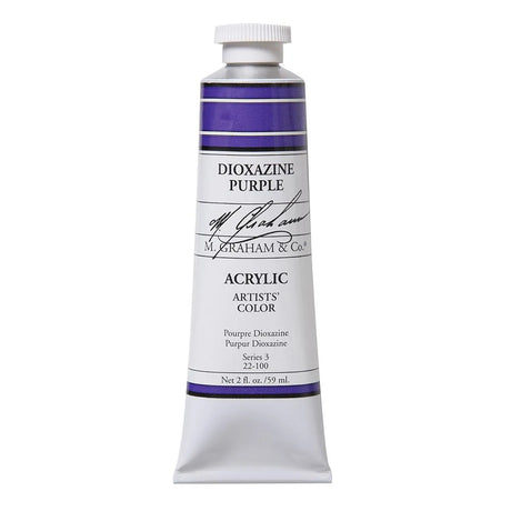 M Graham Acrylic Paint Colours