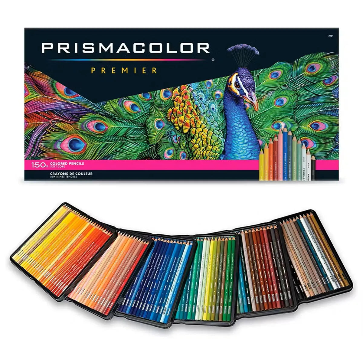 Prismacolor Premier 色鉛筆 150色セット Prismacolor Premier Soft Core Coloured Pencil 150 Set – King's