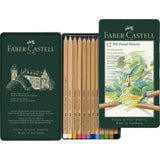 Faber Castell Pitt Pastel pencil tin of 12