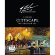 M Graham Cityscape 5 Colour Watercolour 15 ml Set