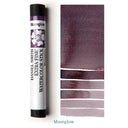 Daniel Smith watercolor stick with Moonglow color swatch on a white background