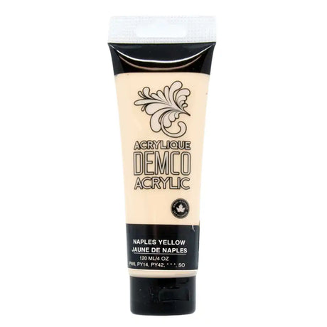 Demco Fluid Acrylic Paint Colours 120ml/4oz Tubes