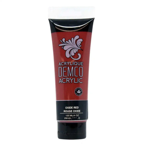 Demco Fluid Acrylic Paint Colours 120ml/4oz Tubes