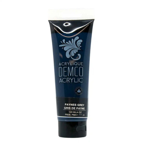 Demco Fluid Acrylic Paint Colours 120ml/4oz Tubes