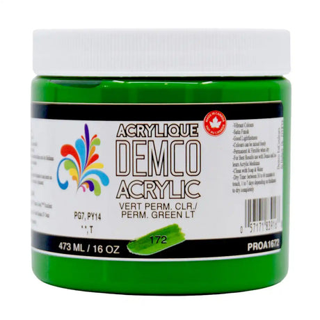 Demco Acrylic Paint 473ml/16oz Jars