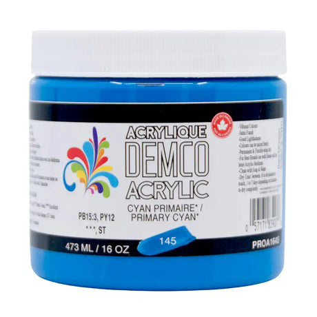 Demco Acrylic Paint 473ml/16oz Jars