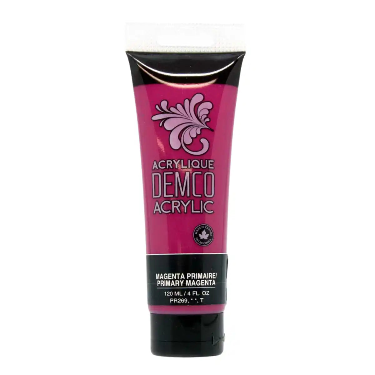 Demco Fluid Acrylic Paint Colours 120ml/4oz Tubes