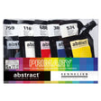 Sennelier Primary Colour Starter Set of 5, 120ml Pouch