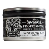 Speedbal Professional Relief Ink Supergraphic Black 8oz