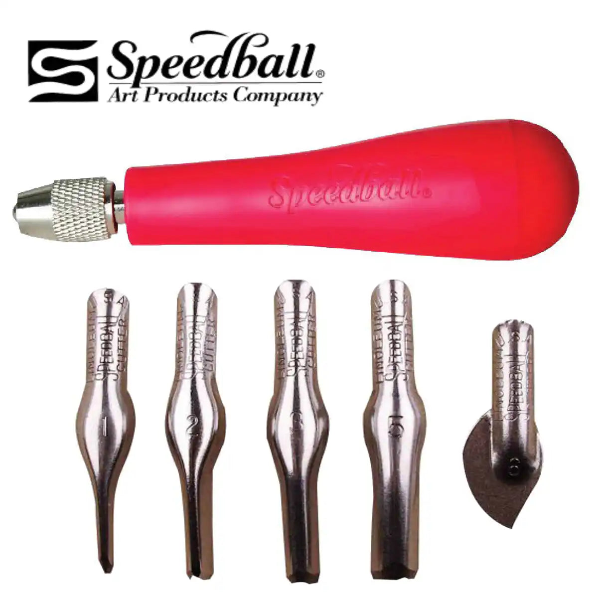 Speedball Lino Cutter Set, 6-Piece