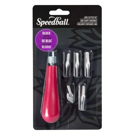 Speedball Lino Cutter Set, 6-Piece