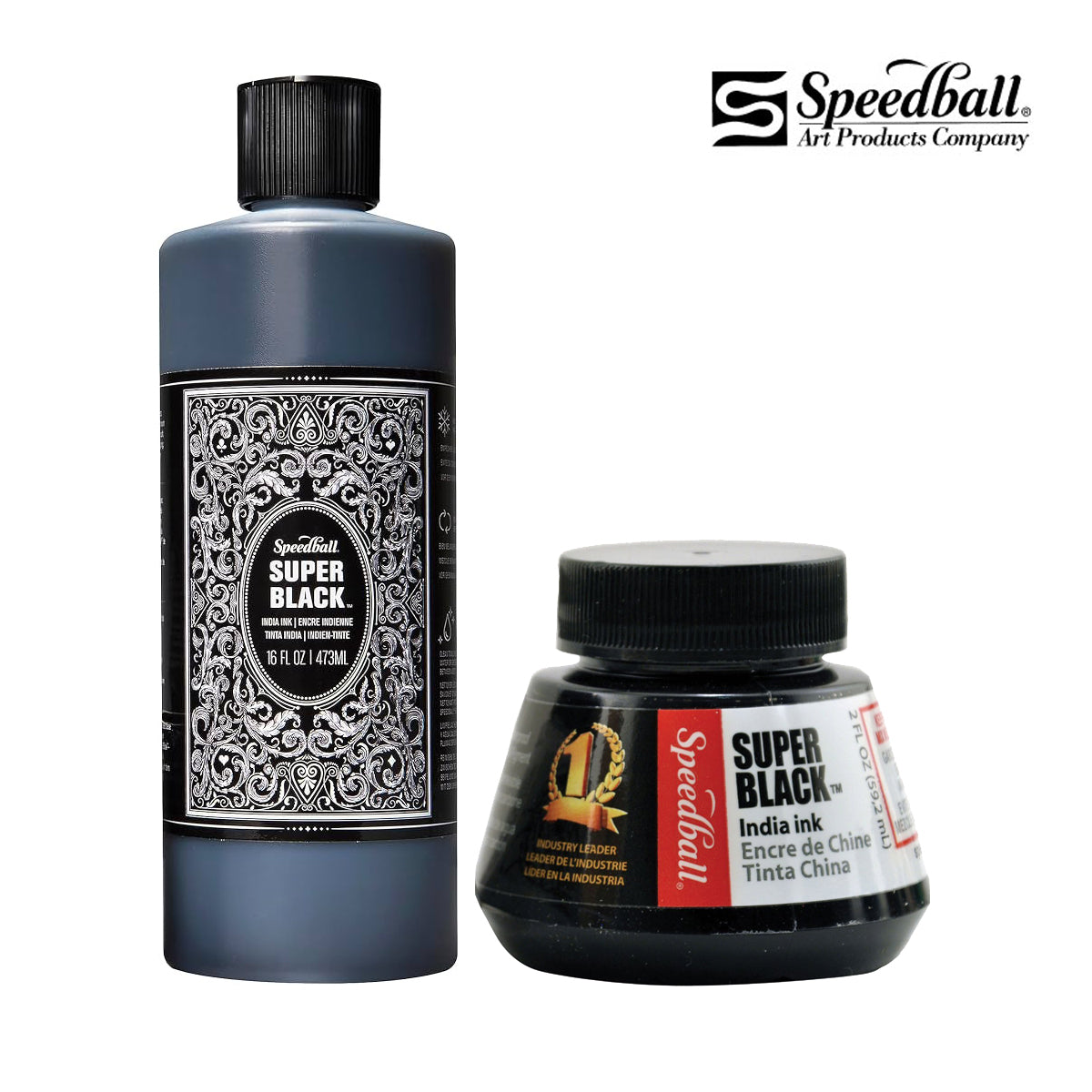 Speedball Super Black India Waterproof Inks