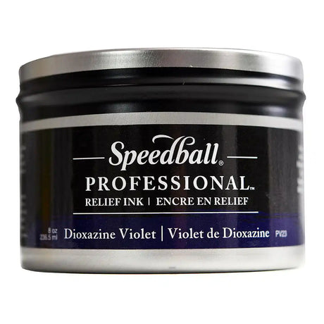 Speedball Professional Relief Ink Dioxazine Violet 8oz