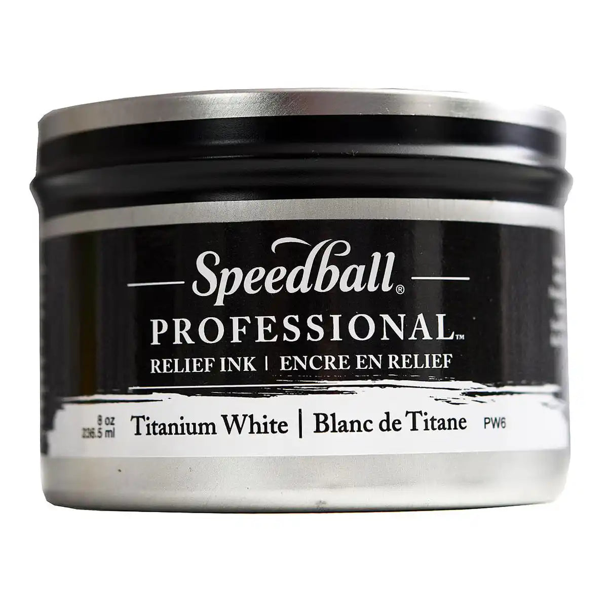 Speedball Professional Relief Ink Titanium White 8oz