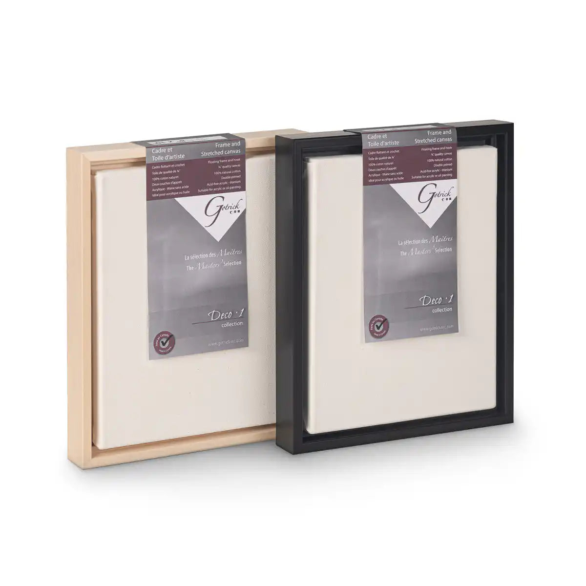 Standard Floating Frame Canvas 3/4-inch