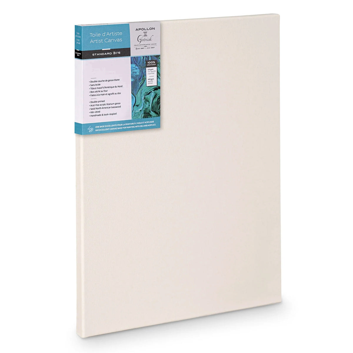 Apollon Gotrick Standard Cotton Canvas 3/4 inch