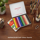 Caran d'Ache Supracolor Soft Pencil Metal Tin Set of 18