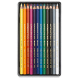 Caran d'Ache Supracolor Soft Pencil Metal Tin Set of 12