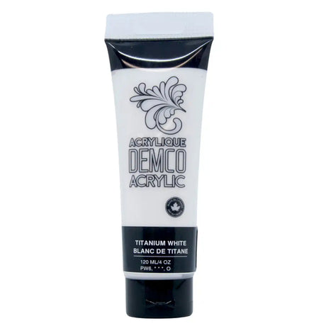 Demco Fluid Acrylic Paint Colours 120ml/4oz Tubes