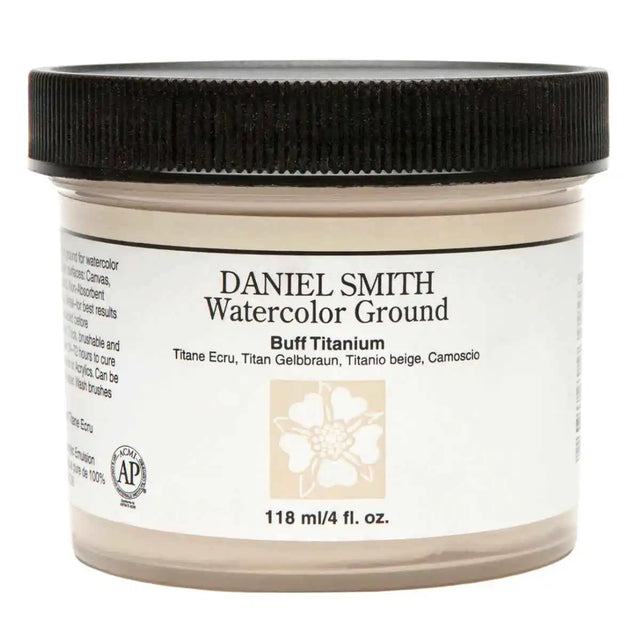 Daniel Smith Watercolour Ground Buff Titanium White 4oz Jar - King's Framing & Art Gallery