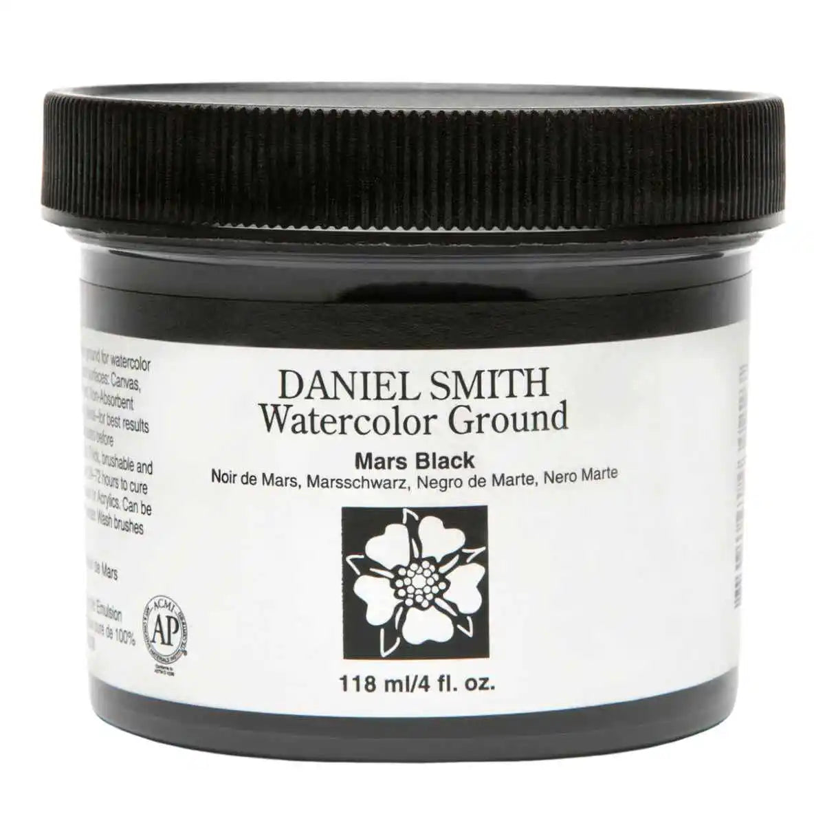 Daniel Smith Watercolour Ground Mars Black 4oz Jar - King's Framing & Art Gallery