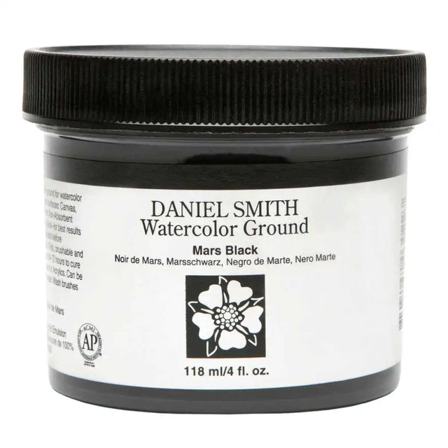 Daniel Smith Watercolour Ground Mars Black 4oz Jar - King's Framing & Art Gallery