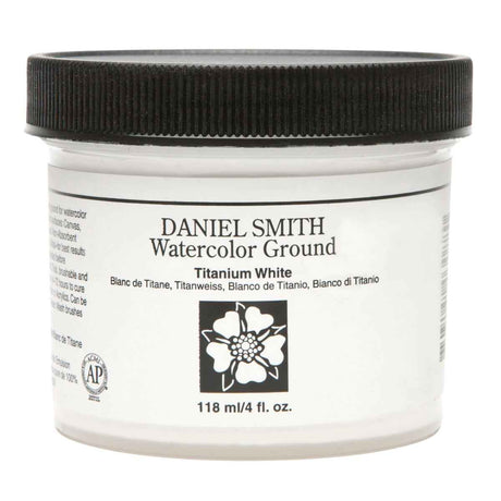 Daniel Smith Watercolour Ground Titanium White 4oz Jar