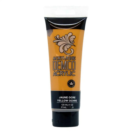 Demco Fluid Acrylic Paint Colours 120ml/4oz Tubes