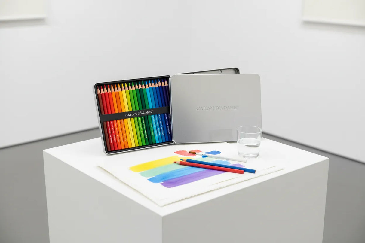 Caran d"Ache Supracolour set demo 