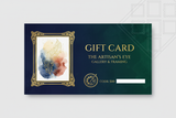 Premium Art Gallery Gift Card Design