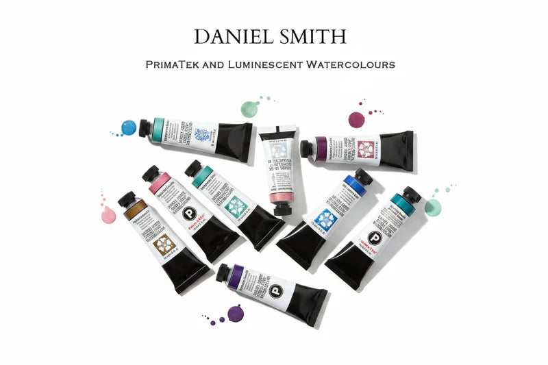 Daniel Smith PrimaTek and Luminescent Watercolours by@Outfy
