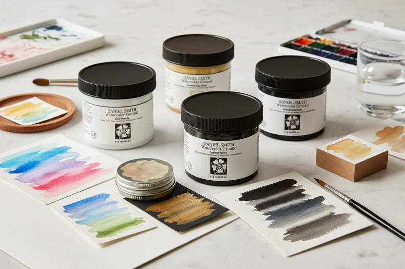 Daniel Smith Watercolour Ground Titanium White 16oz Jar by@Outfy