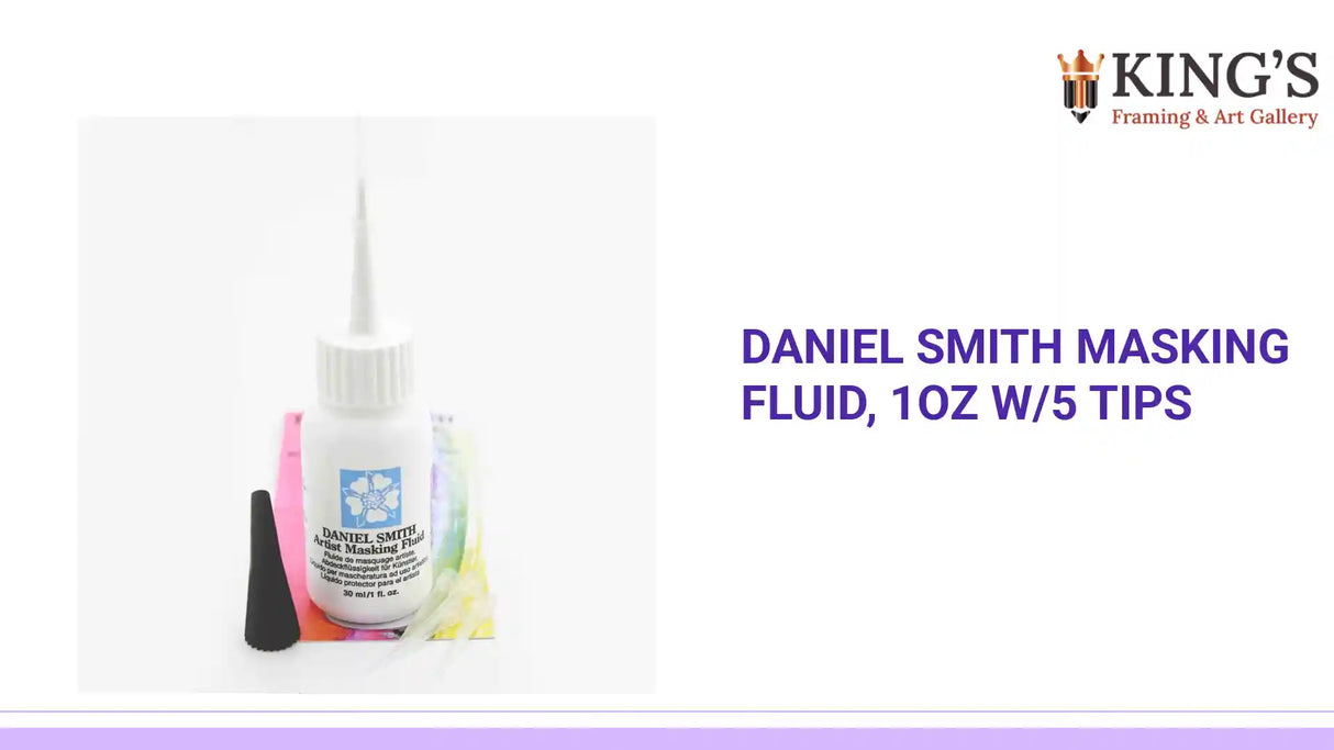 Daniel Smith Masking Fluid, 1oz W/5 Tips by@Outfy