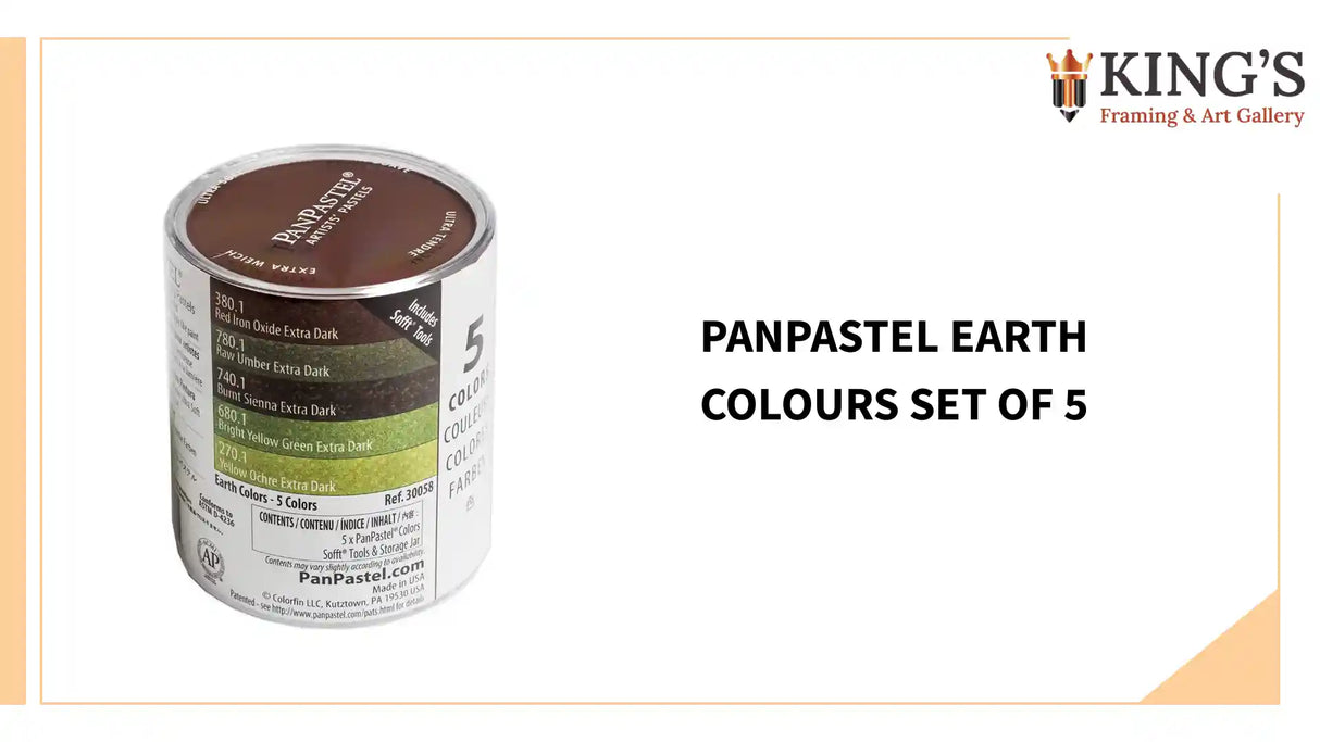 PanPastel Earth Colours Set of 5 by@Outfy