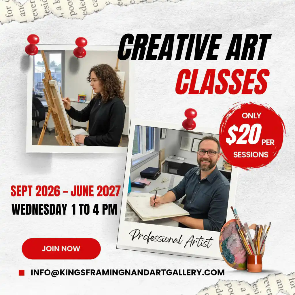 Wednesday Art Class  1 pm - 4 pm