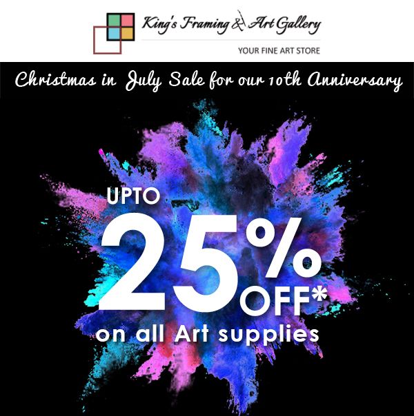 Upto 25% Off on all Art Supplies