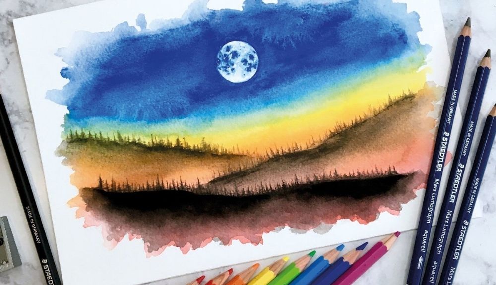 How To Use Watercolor Pencils? 6 Watercolor Pencil Techniques - Blog