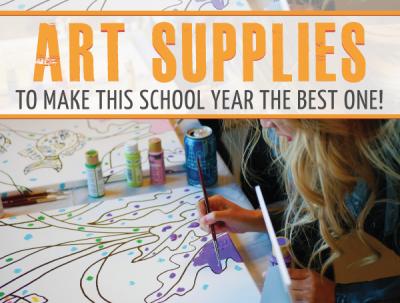 Back-to-School Art Supplies To Make This School Year The Best One!
