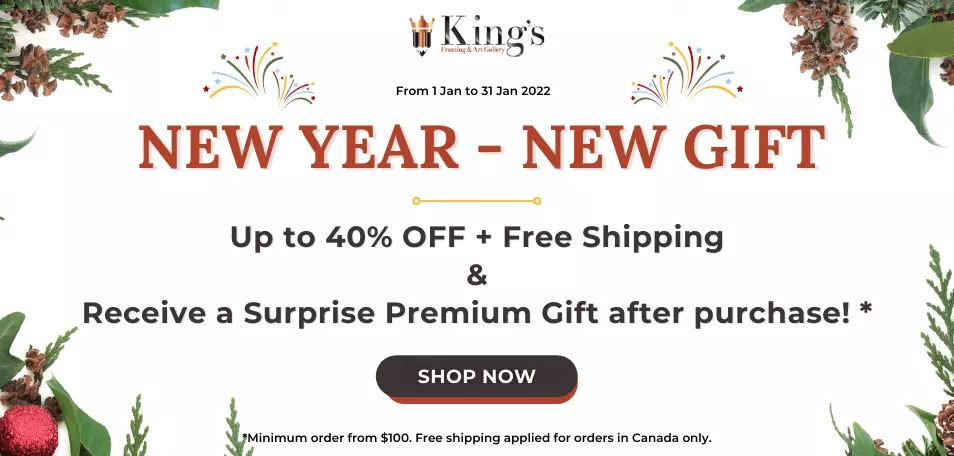 New Year New Gift 40% off plus surprise gift